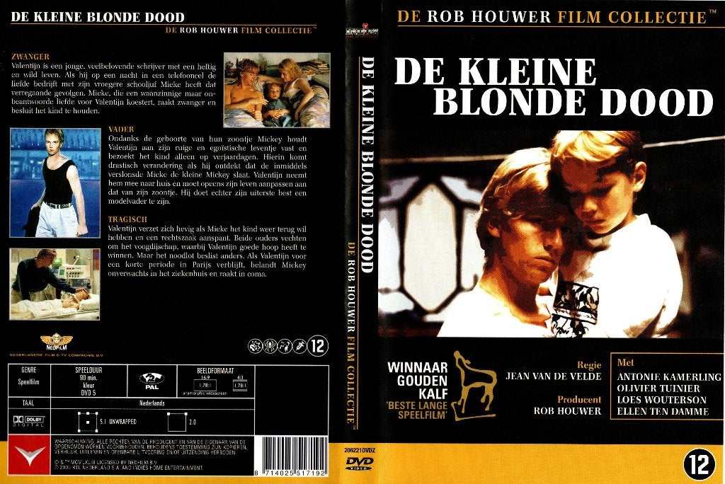 De kleine blonde dood, Cd's en Dvd's, Dvd's | Nederlandstalig, Vanaf 12 jaar, Ophalen of Verzenden, Zo goed als nieuw, Overige genres