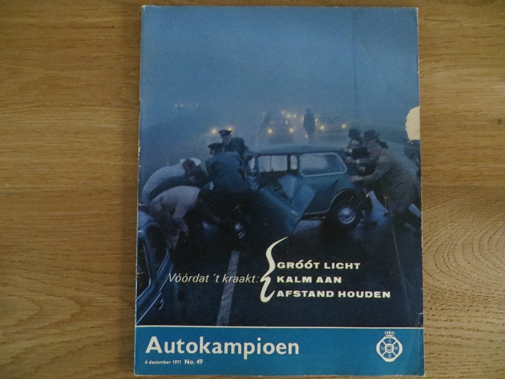 Autokampioen 49 1971 test Peugeot 504 Inj,; BMW 1600-E, 127, Ophalen of Verzenden, Zo goed als nieuw, BMW