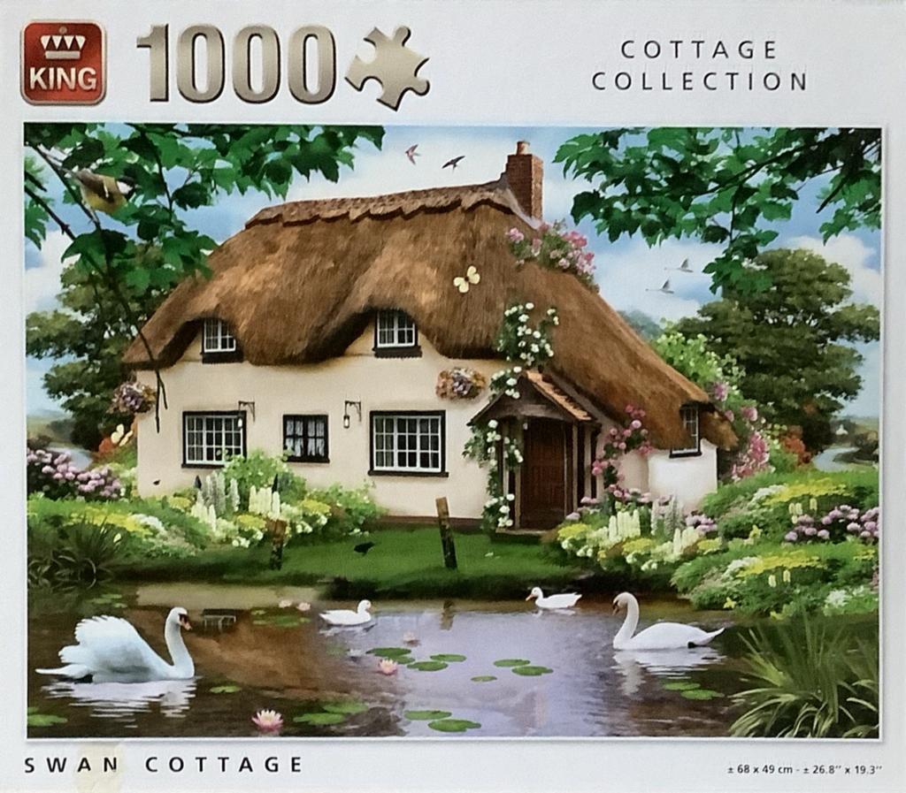 King puzzel, Ophalen, 500 t/m 1500 stukjes, Gebruikt, Legpuzzel