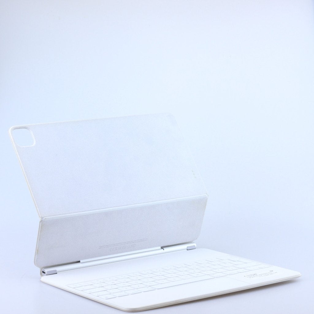Apple Magic keyboard Voor iPad Pro 12.9'' (3,4,5e Gen) wit, Computers en Software, Apple iPads, Apple, Zo goed als nieuw, Support@apple.com