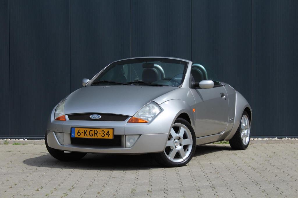 Ford Streetka 1.6 | Airco | Leder | Elektrische ramen | APK, Elektrische ramen, Leder, Bedrijf, Handgeschakeld