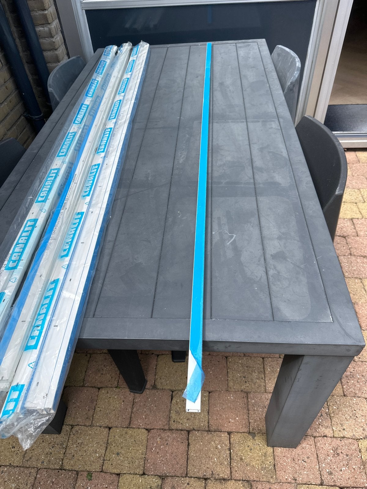 12x Canalit kabelgoot (p25) met beschermfolie, 2 meter, Ophalen, Nieuw, Overige typen