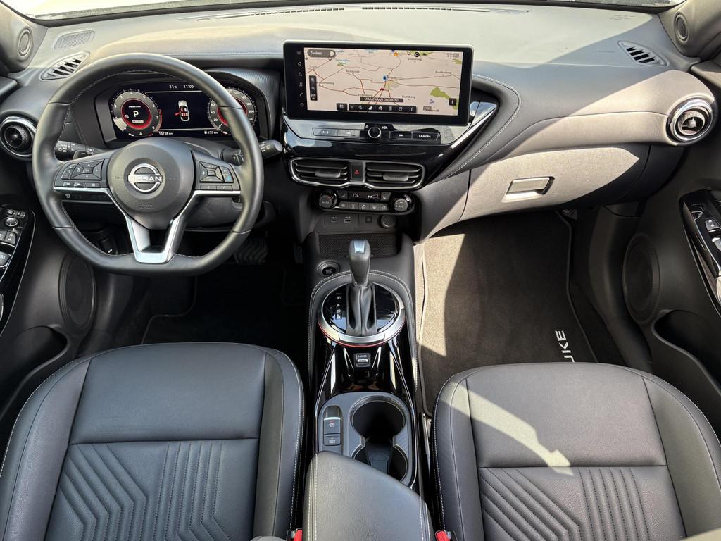 Nissan Juke 1.0 DIG-T Tekna / Fabrieksgarantie t/m 12-2027 /, Euro 6, Leder en Stof, Bedrijf, 3 cilinders
