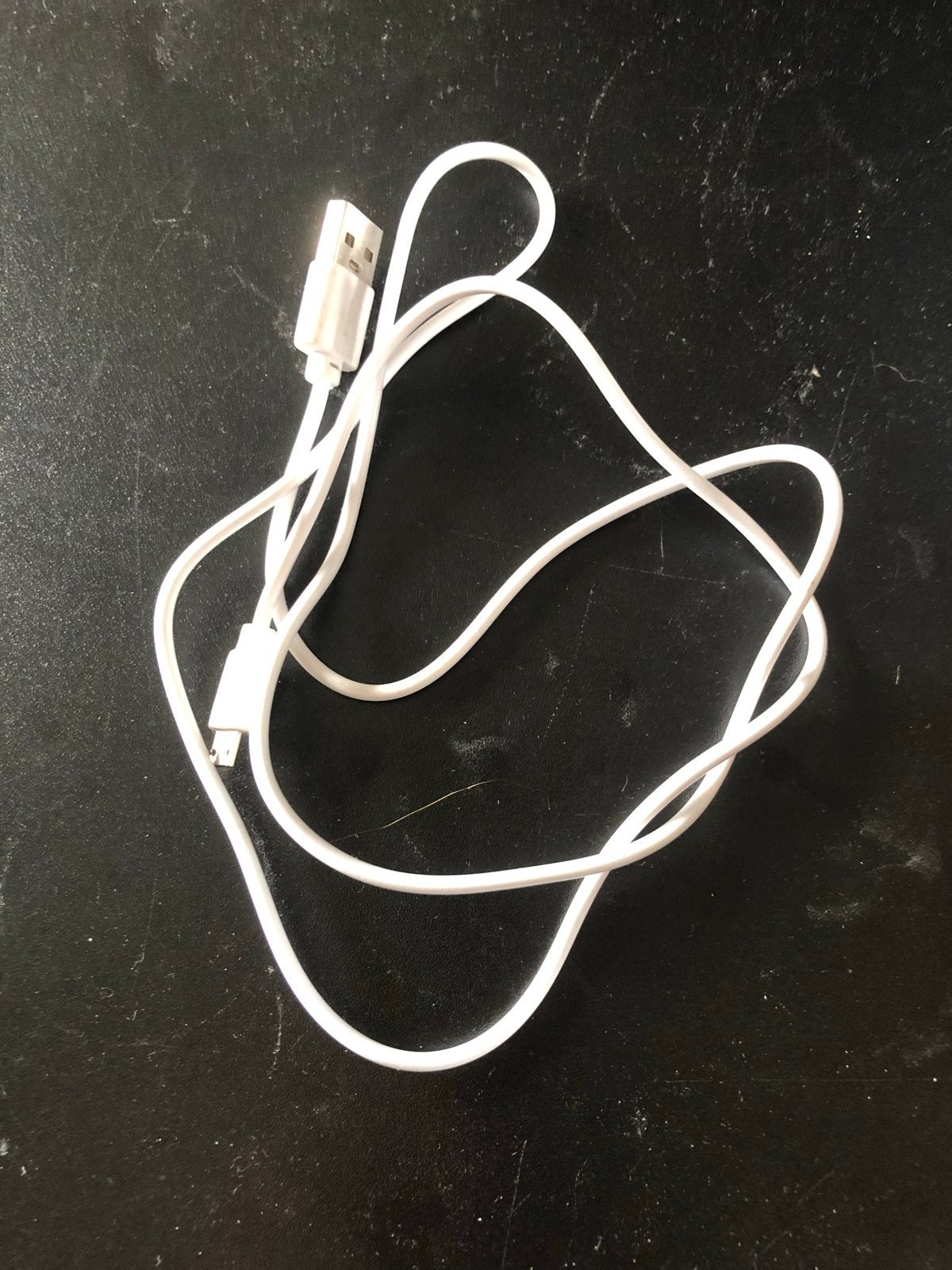 Witte USB naar Micro USB kabel, Ophalen of Verzenden, Gebruikt, Snoer of kabel, Universeel