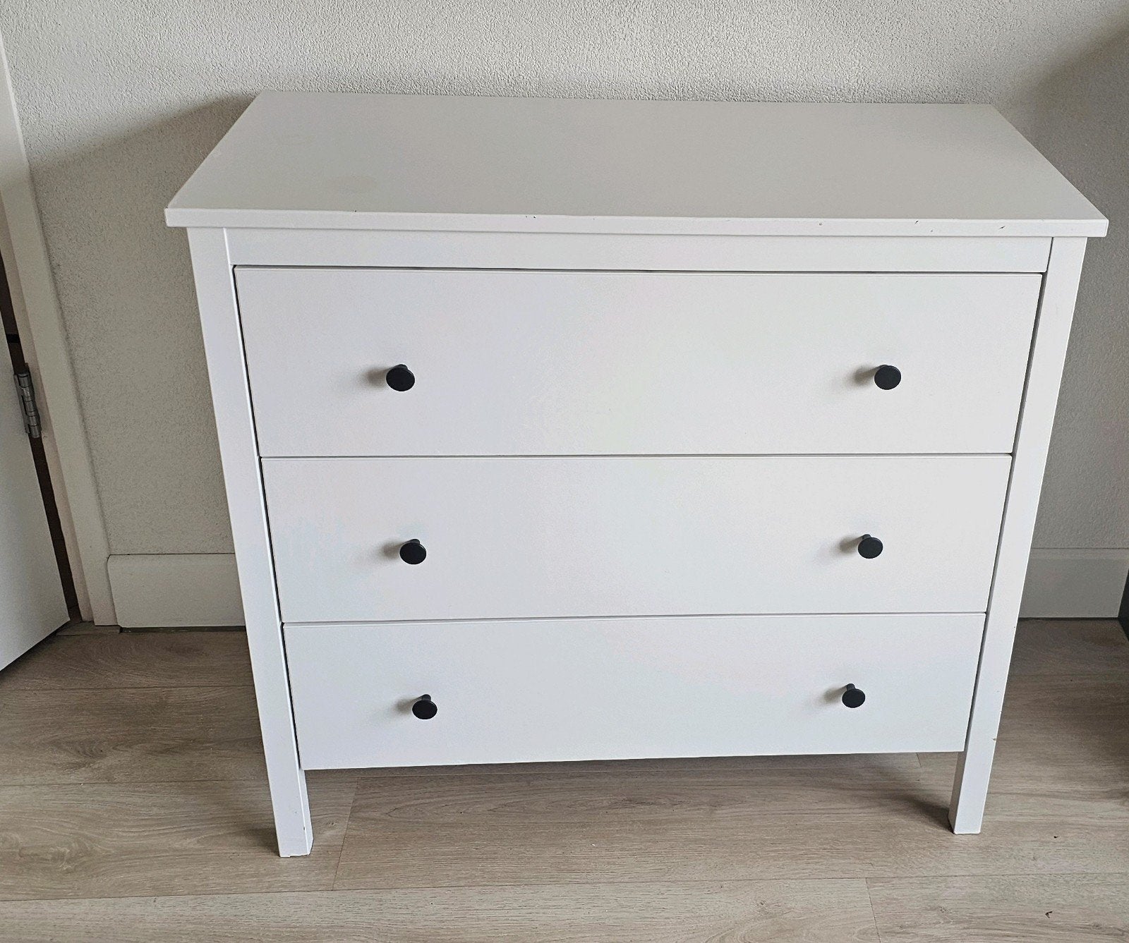 IKEA KOPPANG ladekast met 3 lades - Wit, Huis en Inrichting, Ophalen, Gebruikt, Modern, Scandinavisch, 50 tot 100 cm