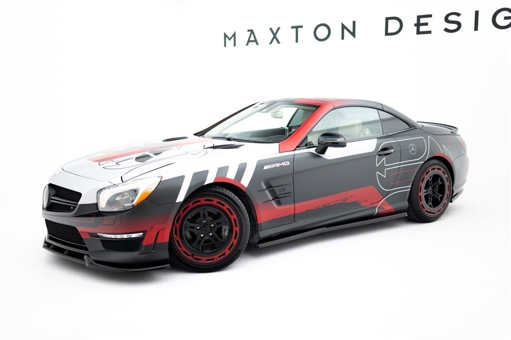Maxton Design Mercedes SL 63 AMG R231 Skirts Diffusers Versi