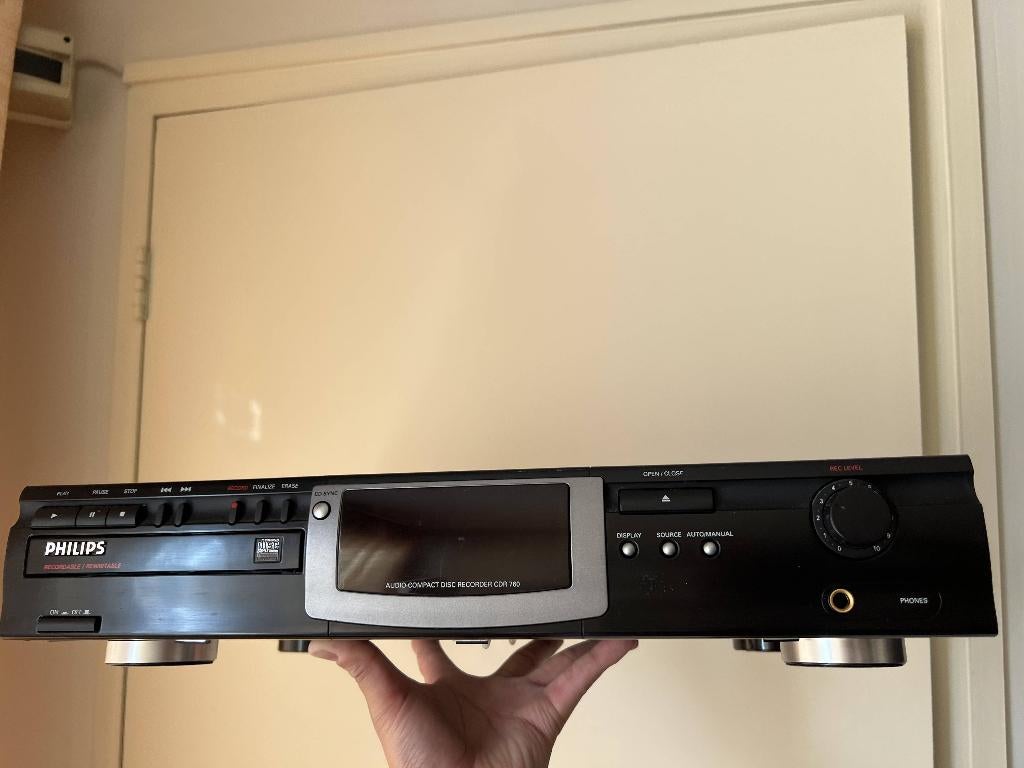 Audio compact disc recorder cdr760, Ophalen of Verzenden, Gebruikt, Overige typen