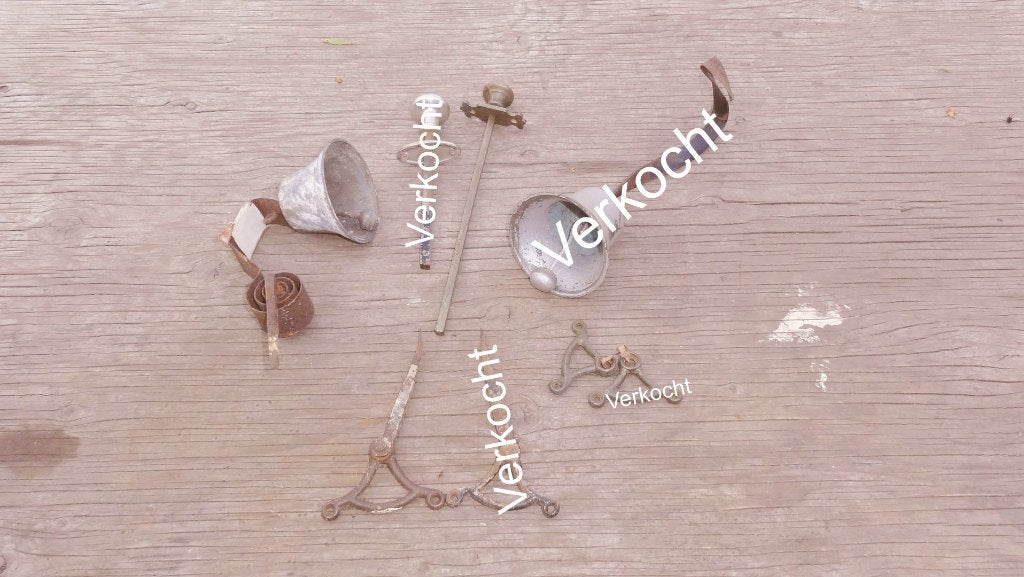 Trekbel, antieke trekbel, zie fotoos, Antiek en Kunst, Ophalen of Verzenden