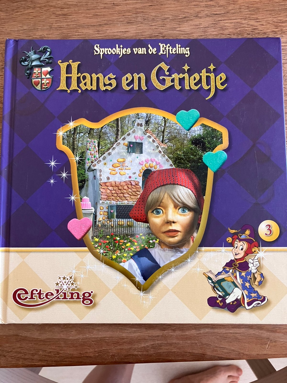 Efteling voorleesboek Hans en Grietje, Fictie algemeen, Verzenden, Zo goed als nieuw, Voorleesboek