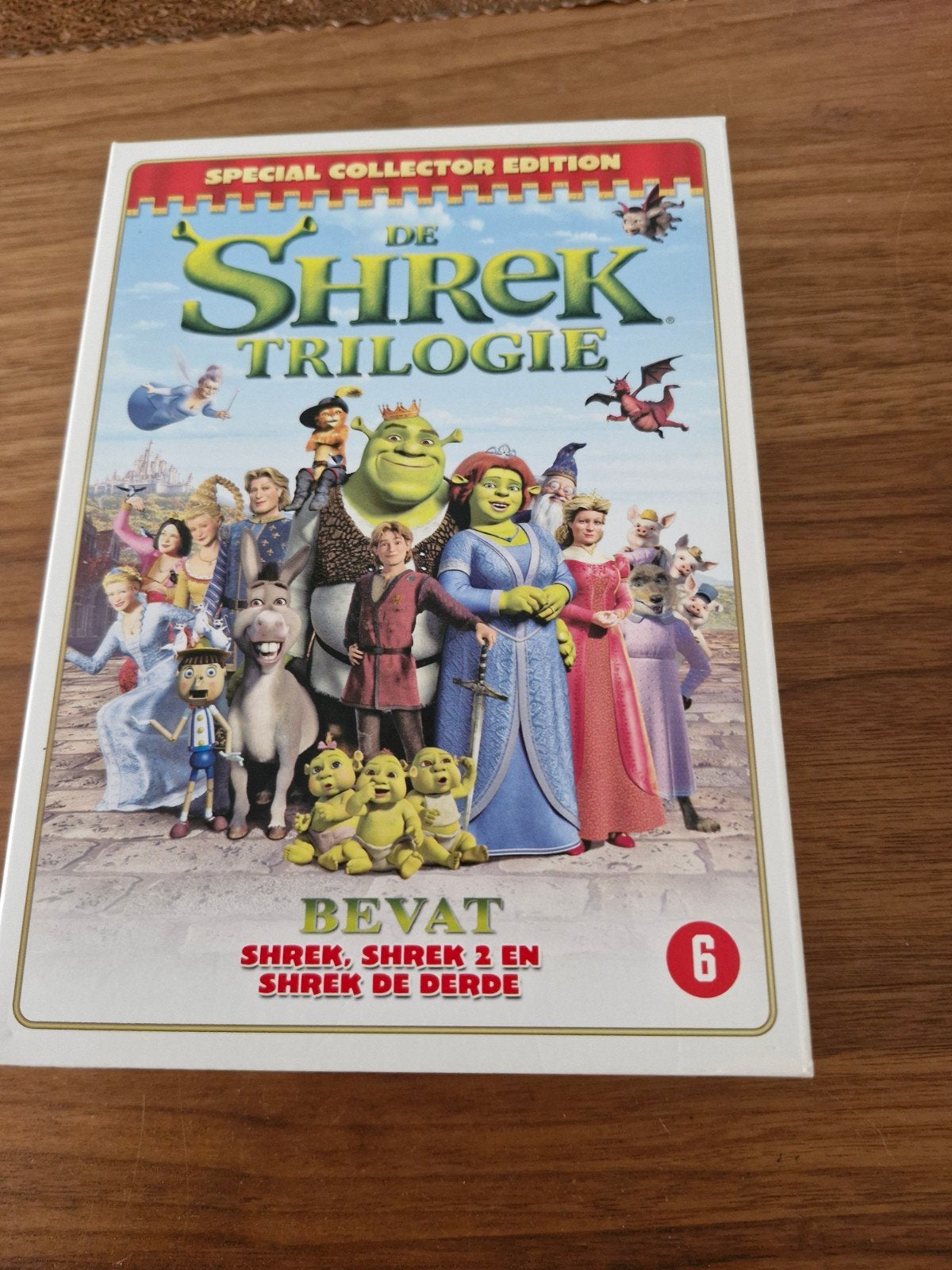 Shrek Trilogie DVD - Special Collector Edition, Animatie, Nederlands, Ophalen of Verzenden, Zo goed als nieuw