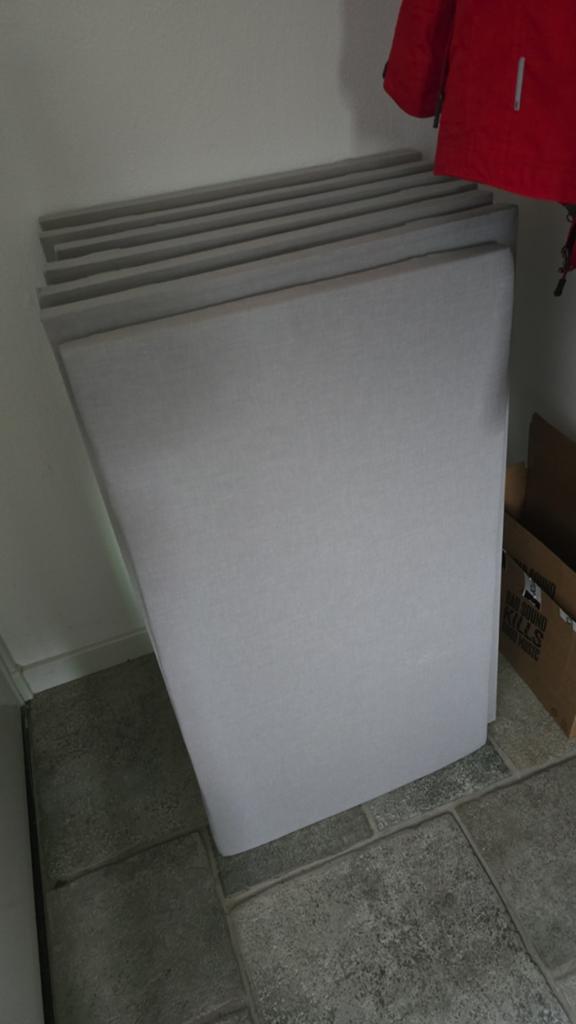 ​Set van 6 Luxe Akoestische Panelen (60x100) – Akotherm – Vo, Ophalen