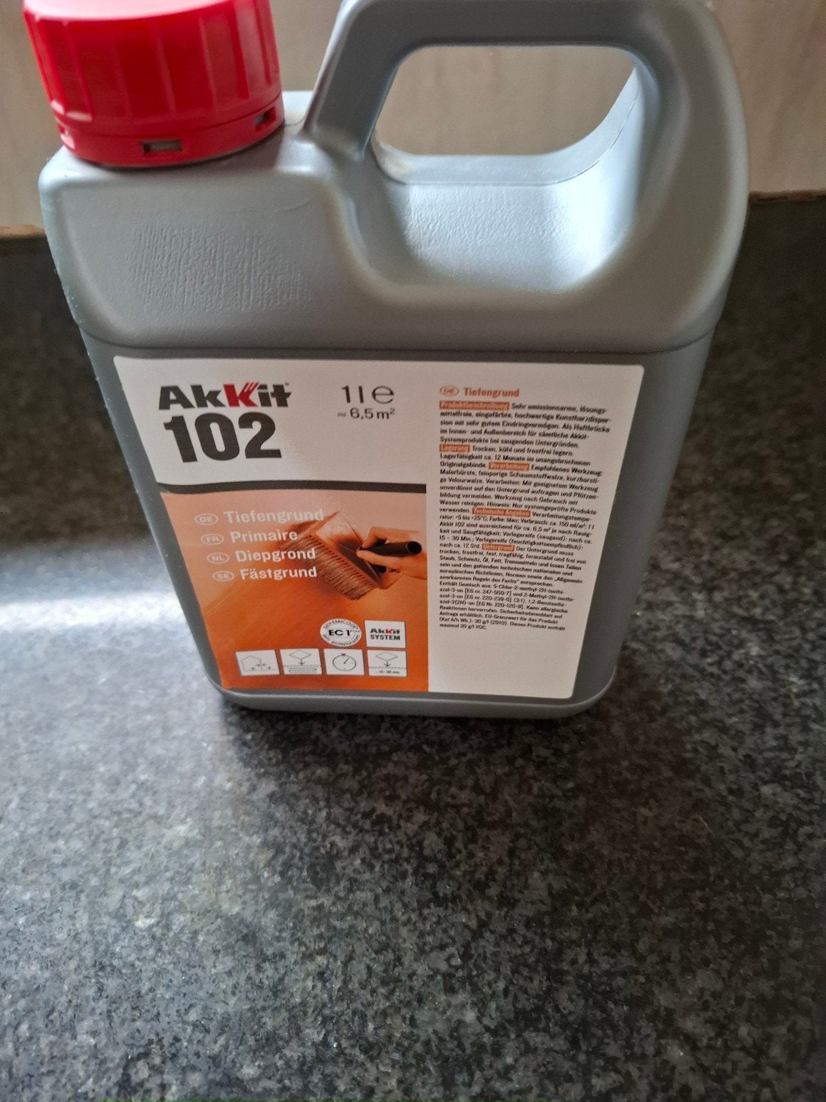 AkKit 102 Diepgrond - 1 liter, Minder dan 5 liter, Ophalen, Nieuw, Overige kleuren