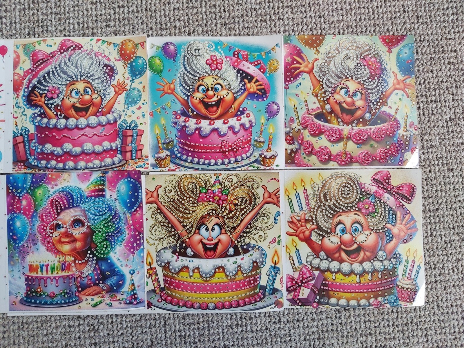 Diamond painting kaarten, Ophalen of Verzenden, Nieuw, Overige thema's
