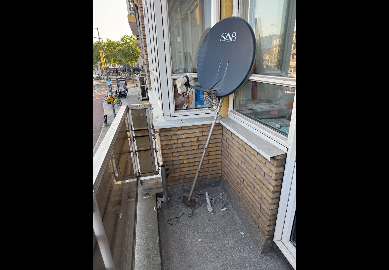 SAB Satelliet Schotel met LNB, Ophalen, Gebruikt, (Schotel)antenne, Overige merken