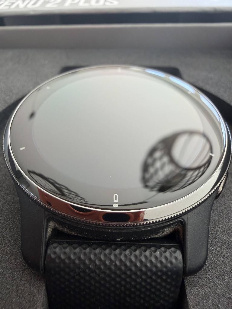 Garmin Venu 2 Plus, Zwart, Garmin venu, Nieuw, Ophalen of Verzenden