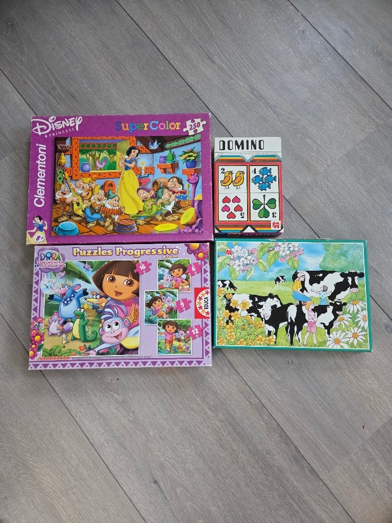 Kinder Puzzels, Ophalen, Meer dan 50 stukjes, Zo goed als nieuw, 2 tot 4 jaar