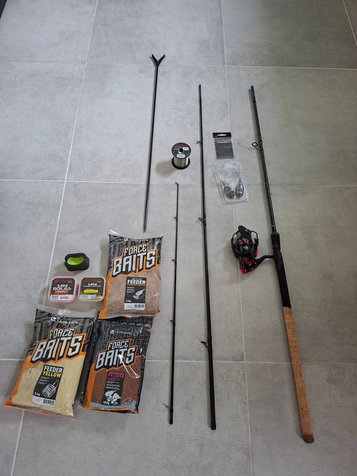 method feeder set, Ophalen, Zo goed als nieuw, Complete set