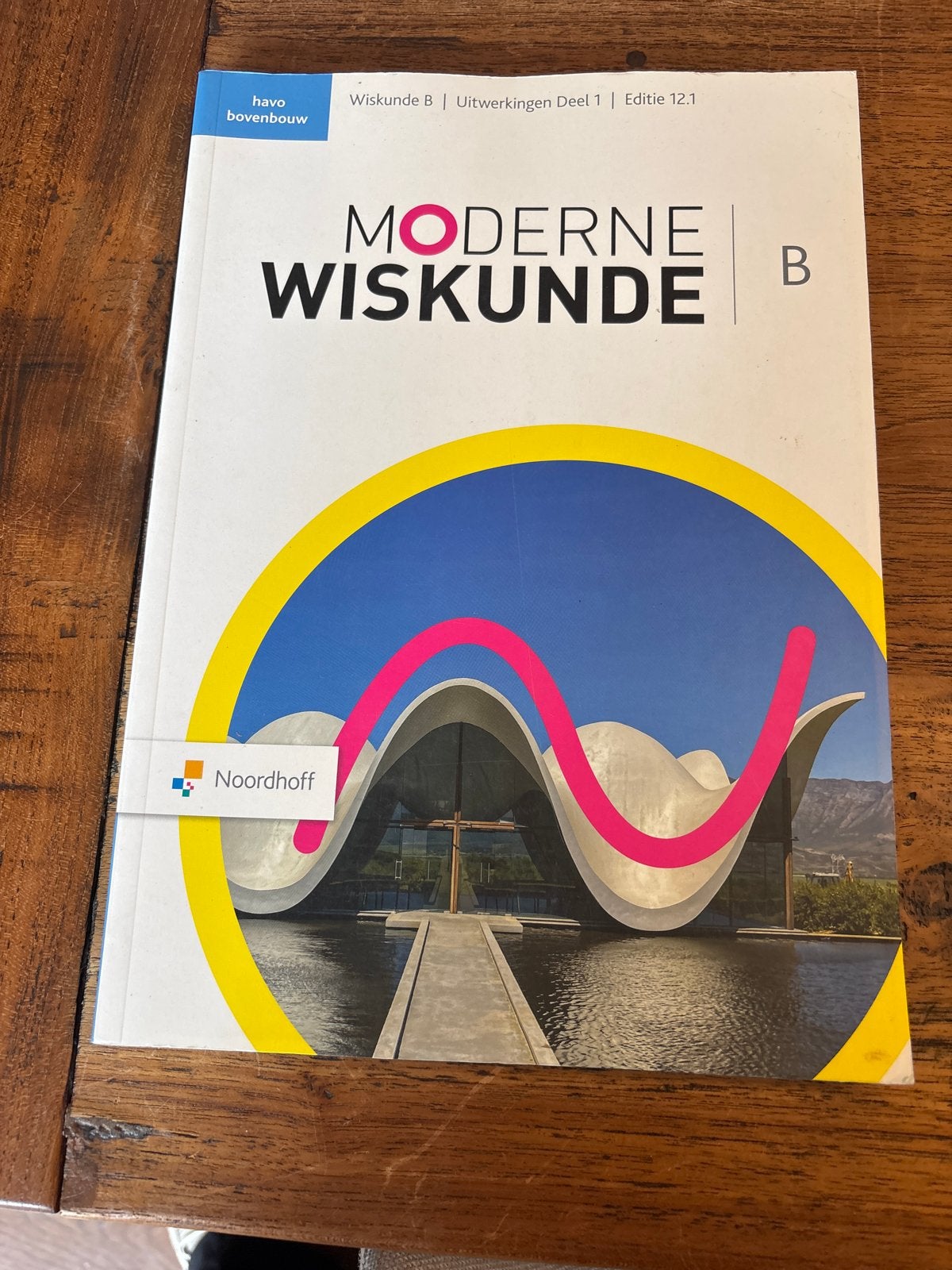 Moderne Wiskunde B Uitwerkingen Deel 1 havo bovenbouw, Boeken, Ophalen of Verzenden, Zo goed als nieuw, HAVO, Wiskunde B