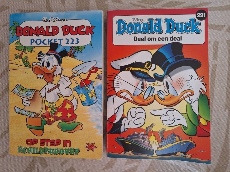 Donald Duck Pockets 223 & 291, Meerdere stripboeken, Ophalen of Verzenden, Zo goed als nieuw, Walt Disney's