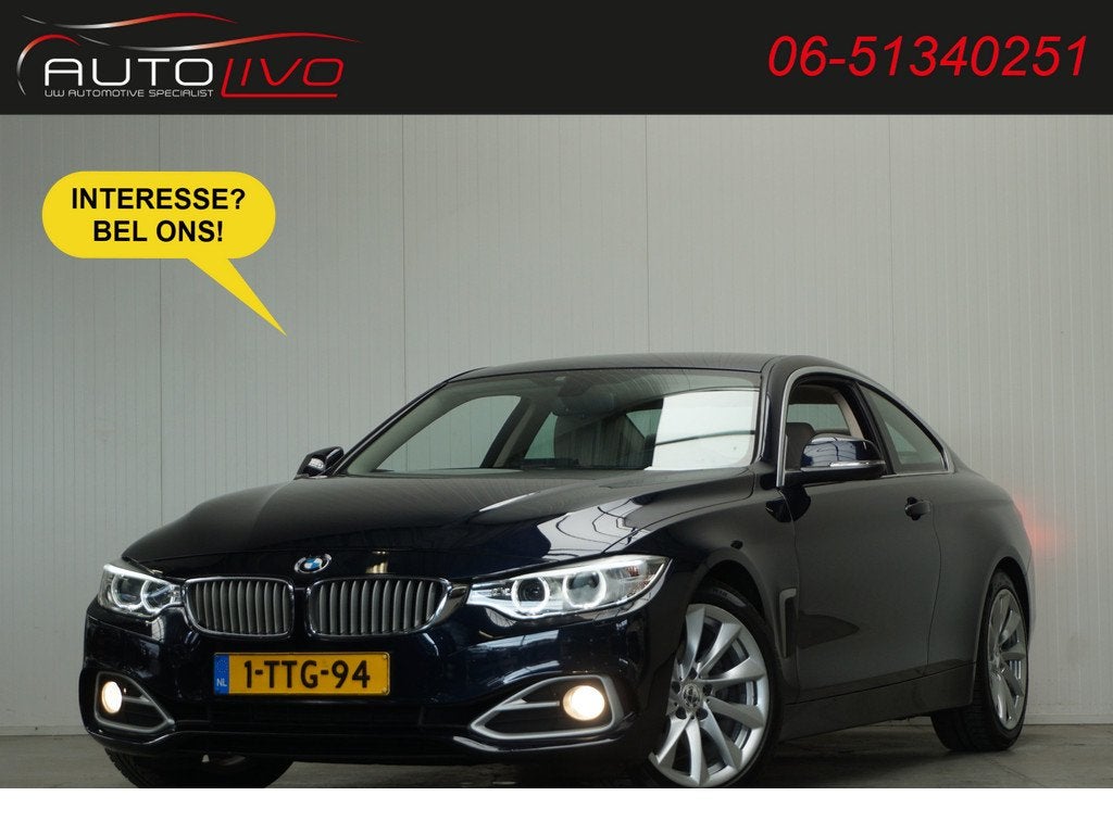 BMW 4 Serie Coupé 428i High Executive AUTOMAAT! NL AUTO! XE, Automaat, 745 kg, Achterwielaandrijving, Gebruikt