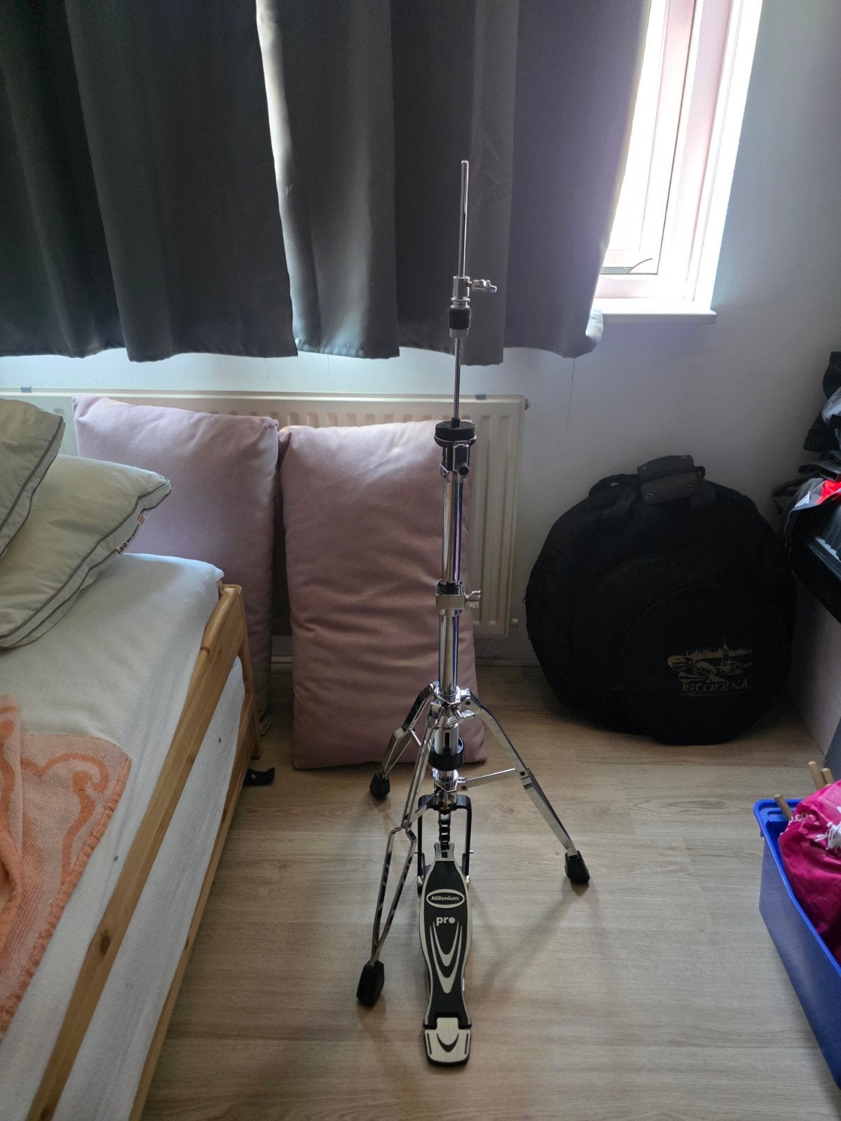 Millenium Pro Hi-Hat Statief, Ophalen of Verzenden, Gebruikt, Drums of Percussie