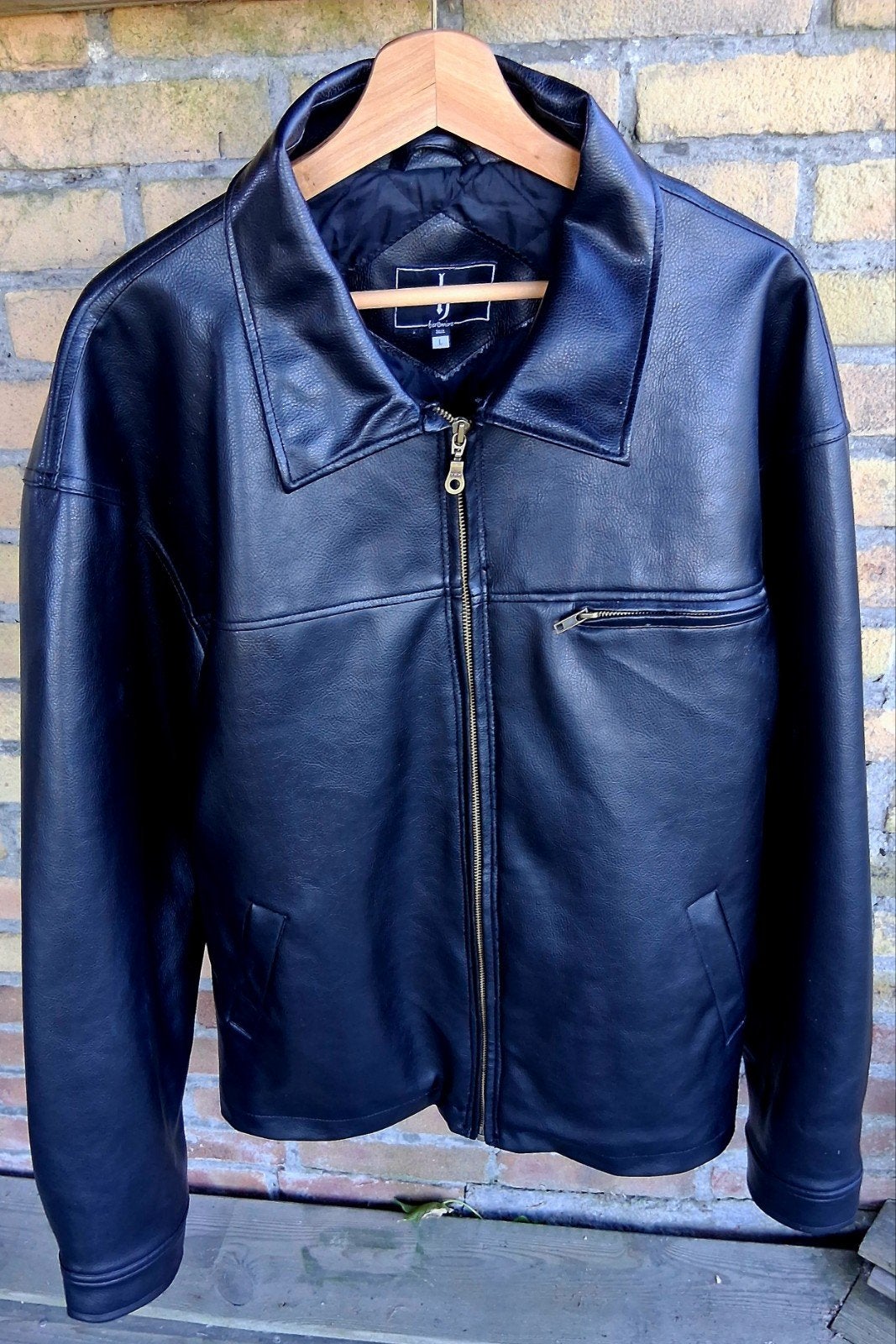 Zo goed als nieuw dit prachtige zwarte biker jack, Ophalen of Verzenden, Zo goed als nieuw, Maat 56/58 (XL), Zwart