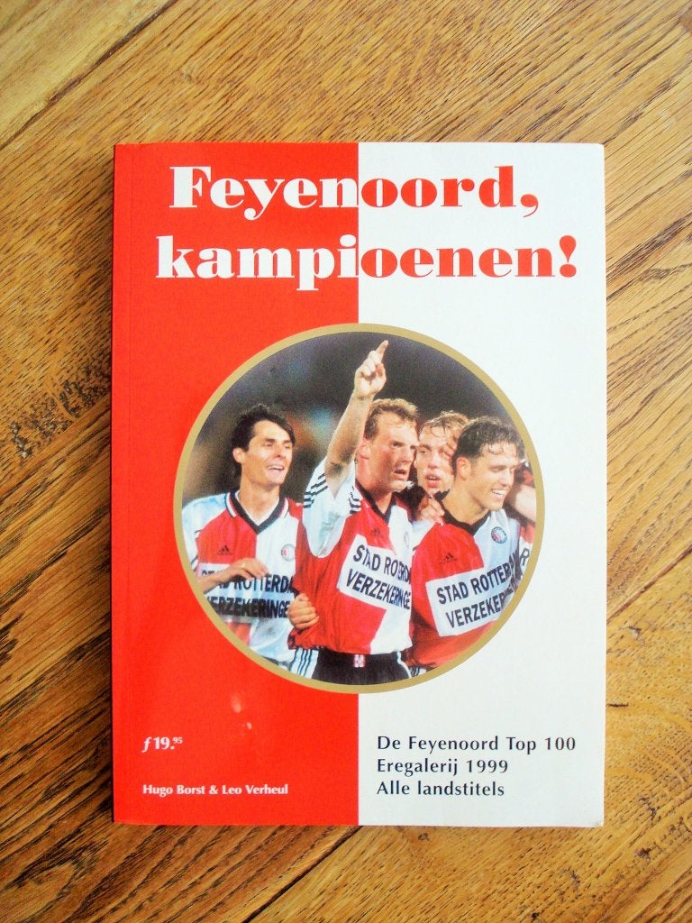 Boek: Feyenoord, kampioenen! 1999 - Hugo Borst, Ophalen of Verzenden, Zo goed als nieuw, Feyenoord, Boek of Tijdschrift