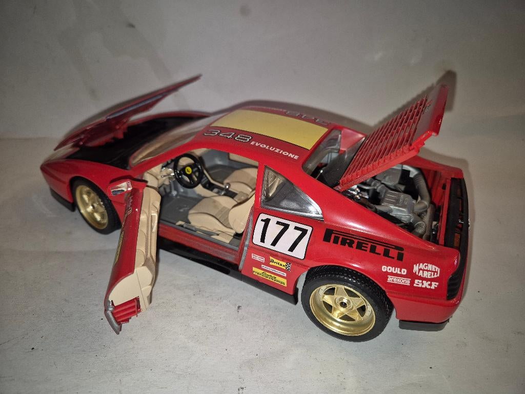 Ferrari 348 TB Evolution Modelauto 1:18, Hobby en Vrije tijd, Modelauto's | 1:18, Ophalen of Verzenden, Zo goed als nieuw, Auto
