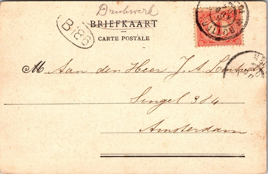 Rotterdam - 12 antieke ansichtkaarten Haringvliet VI, Verzenden, Voor 1920, Gelopen, Zuid-Holland