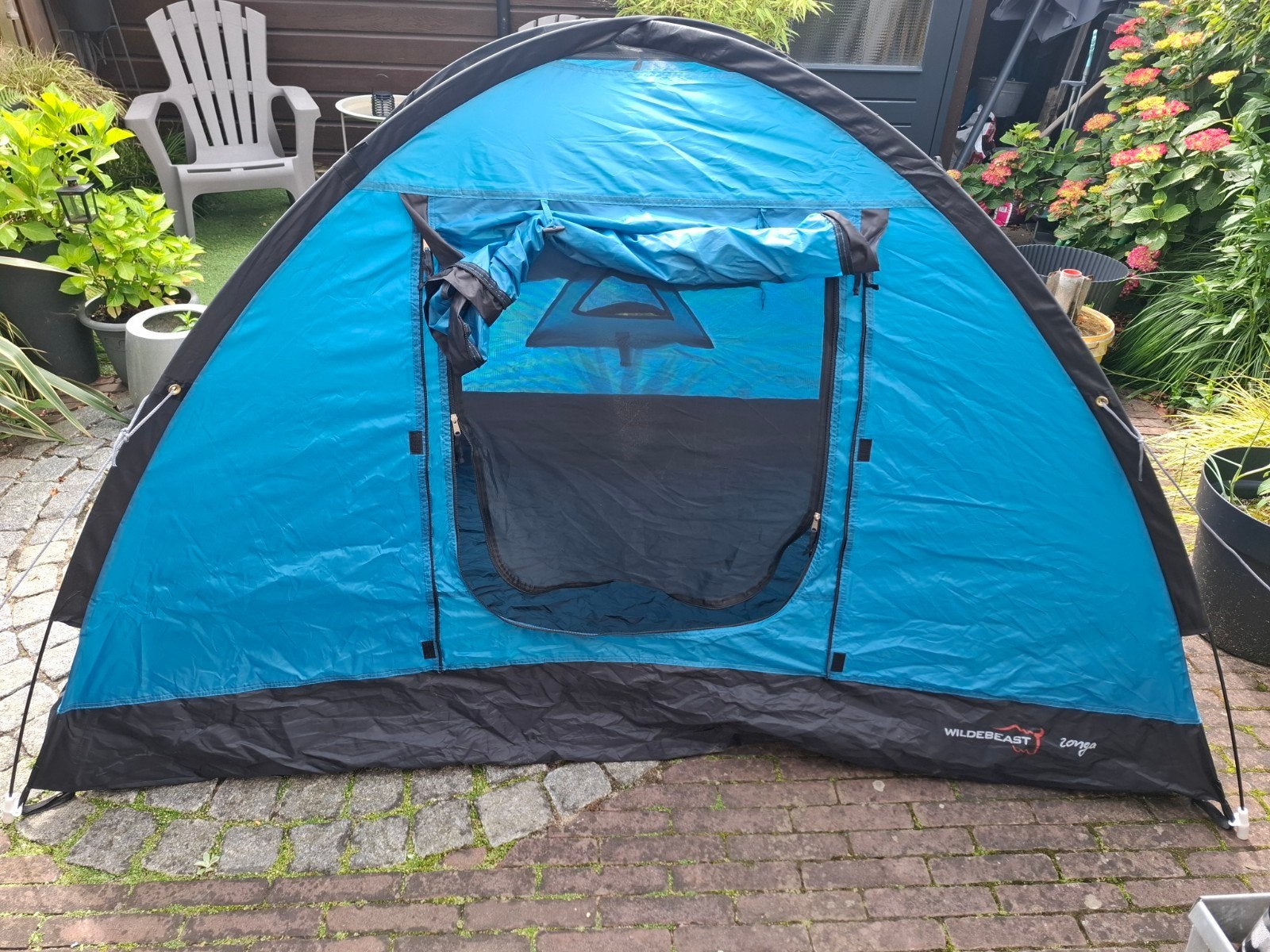 Wildebeast Zonga 2-persoons pop-up tent, Ophalen, Zo goed als nieuw, Tot en met 2