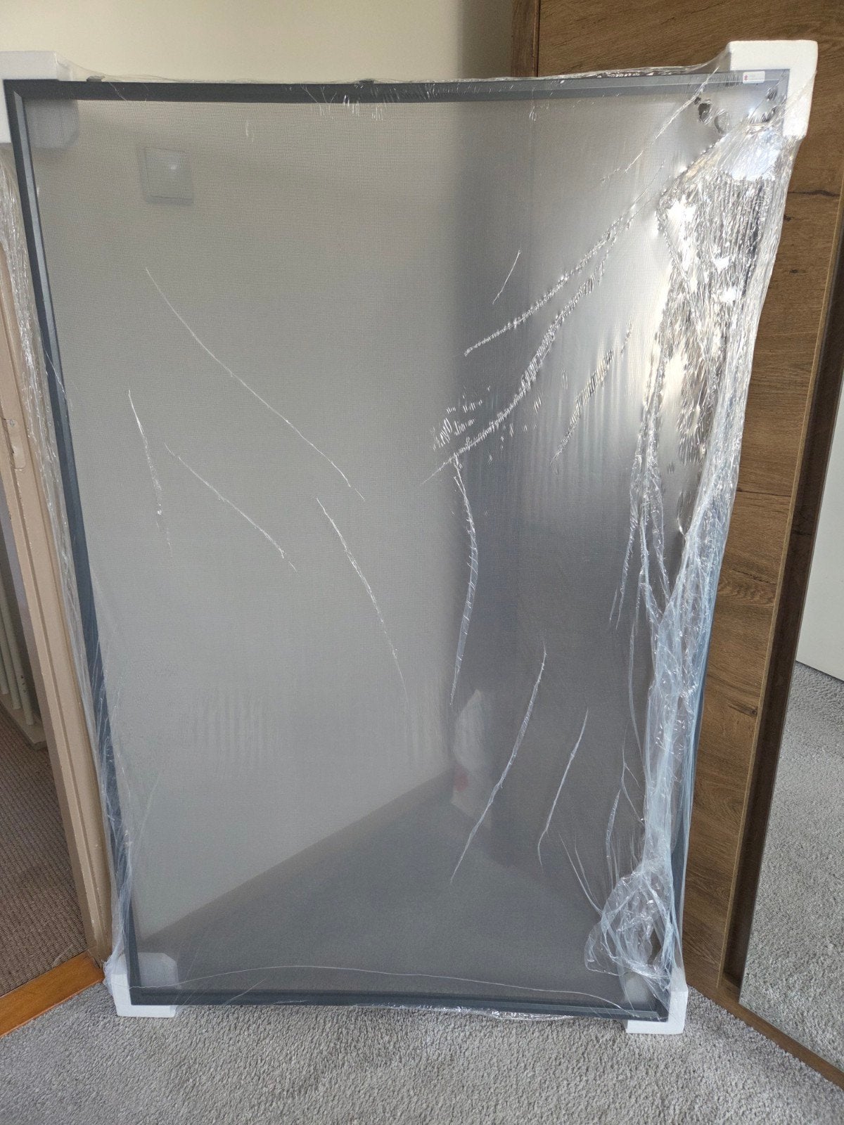 Kunststof inzethor 96,2x147 cm, Ophalen, Kunststof, 80 tot 100 cm, Overige typen