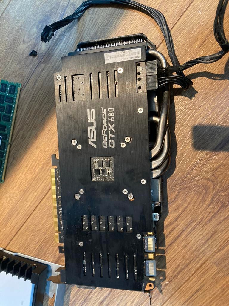 Asus Geforce GTX 680 videokaart, PCI-Express 3, Gebruikt, HDMI, Ophalen of Verzenden