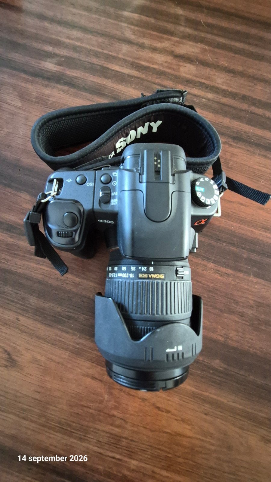 Sony a300 digitale spiegelreflexcamera incl 18-200mm lens, Audio, Tv en Foto, Ophalen, Sony, 8 keer of meer
