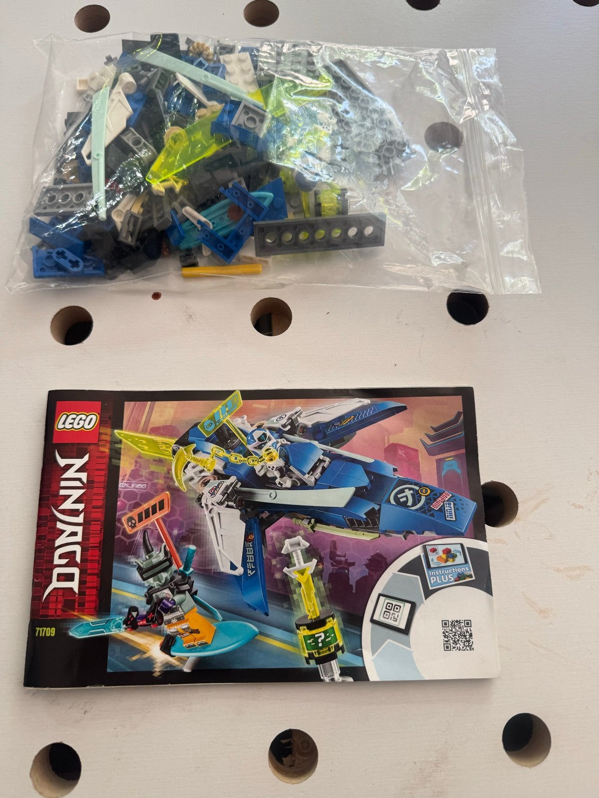 Lego Ninjago 71709 Jay en Lloyd's Velocity Racers, Gebruikt, Lego, Ophalen of Verzenden, Compleet