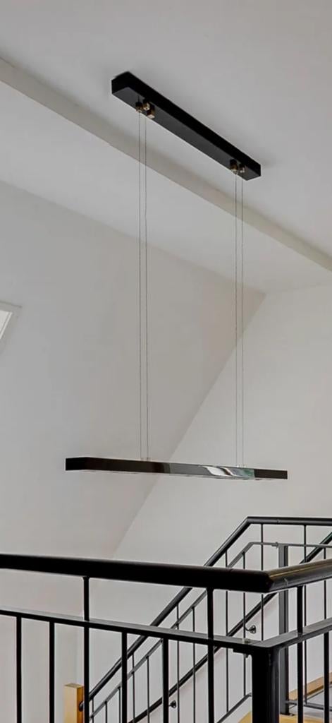 Design hanglamp 'Flying Key' van Jan Moet, zwart, Huis en Inrichting, Hout, Ophalen of Verzenden, Zo goed als nieuw, 75 cm of meer