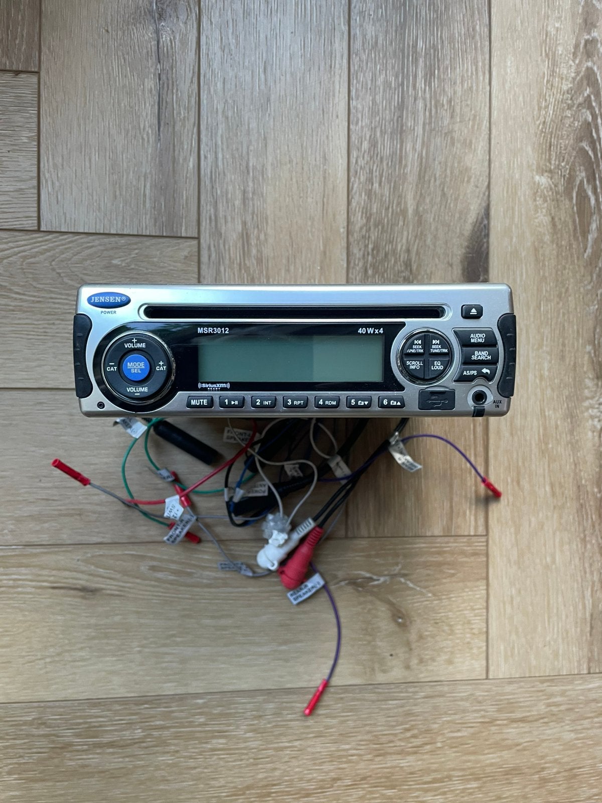 Jensen MSR3012 marine radio, Ophalen of Verzenden, Gebruikt, Radio