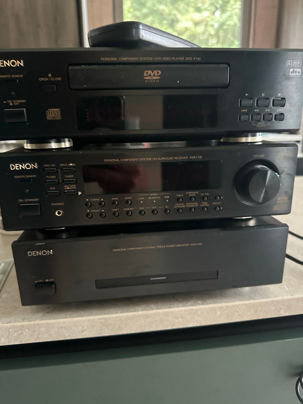 Denon Personal Component System: DVD-speler, Receiver, Verst, Ophalen, Gebruikt, Overige systemen, Dvd-speler