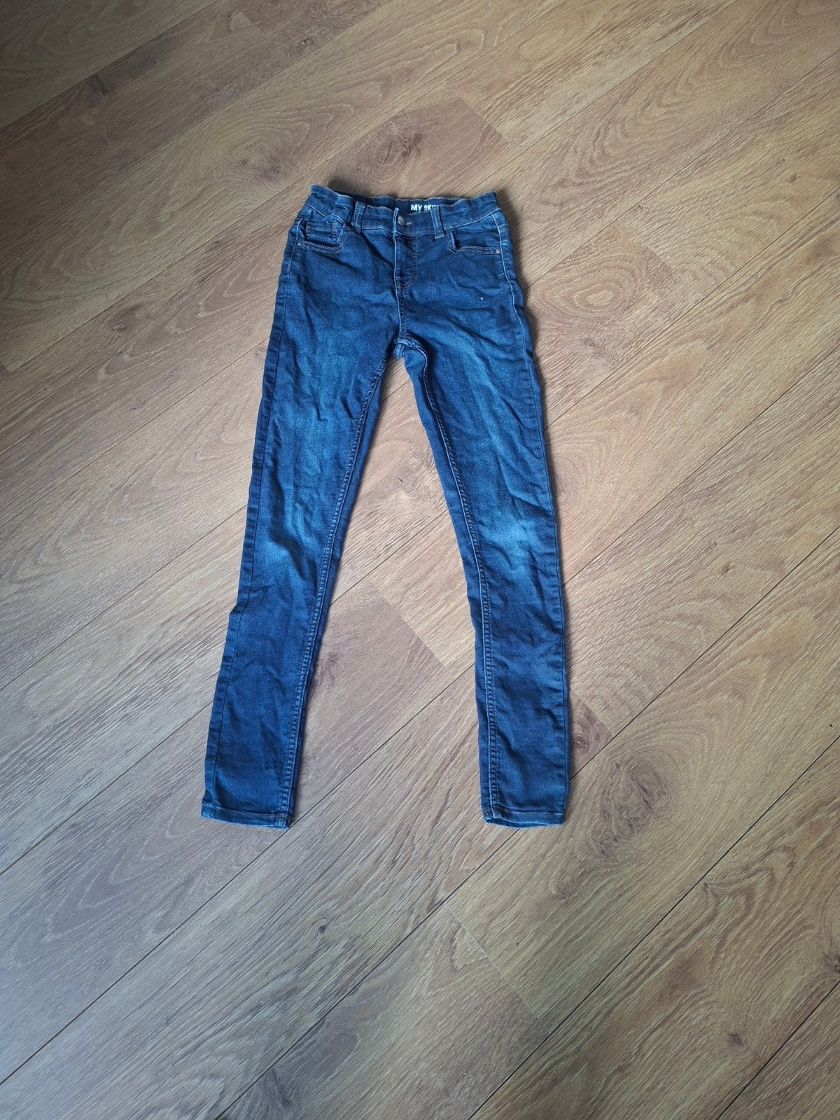 Hema 'My Skinny Fit' spijkerbroek maat 158, Broek, Gebruikt, Jongen of Meisje, Ophalen of Verzenden