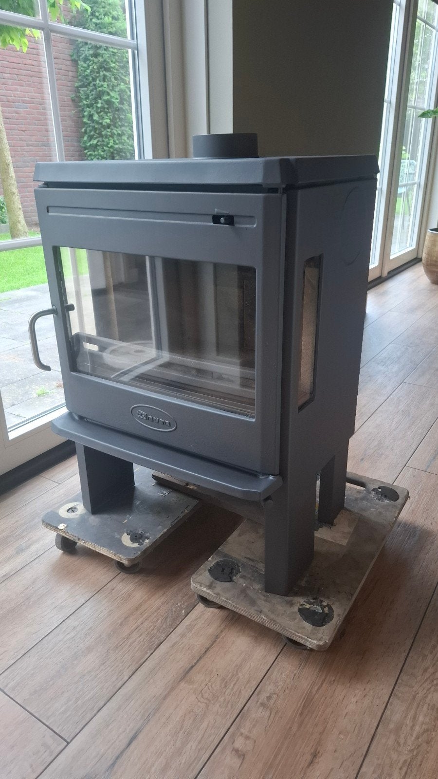Dovre 360cb 3 houtkachel met zijramen, Huis en Inrichting, Kachels, Ophalen, Zo goed als nieuw, Hout, Houtkachel