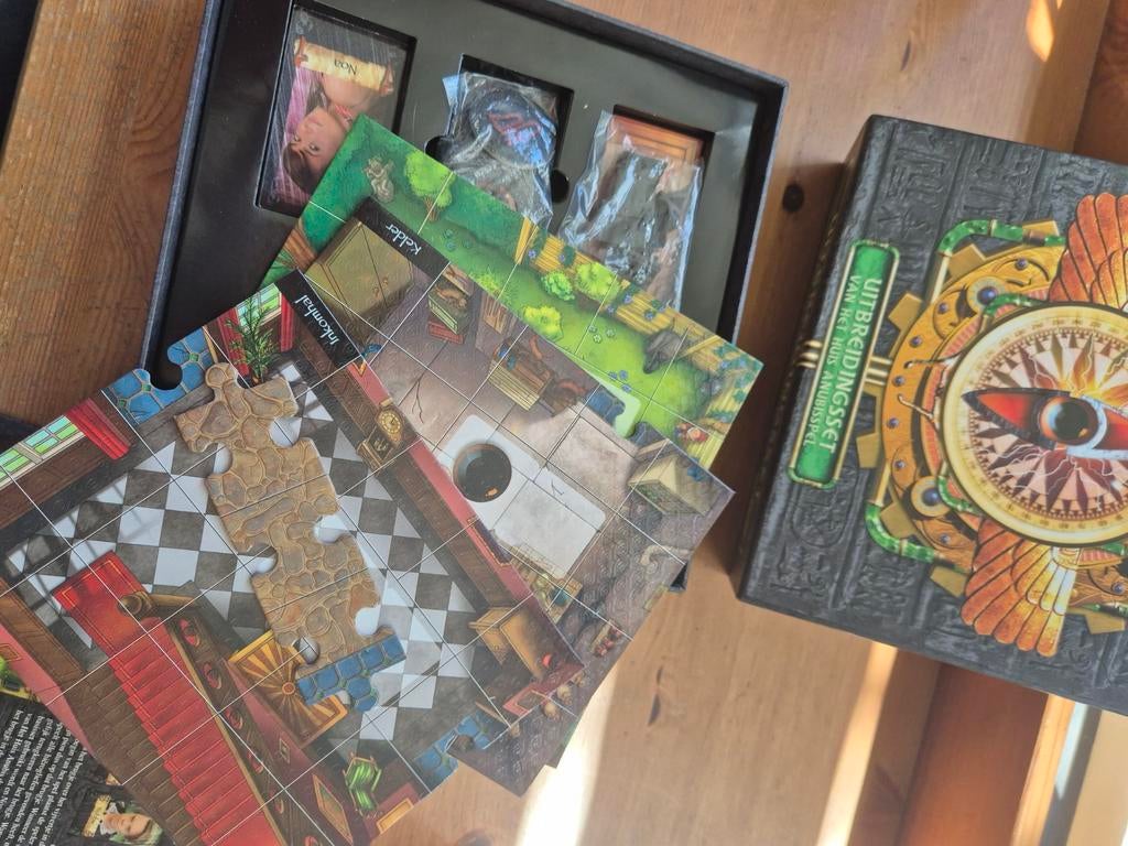 Het huis Anubis uitbreidingsset spel, Hobby en Vrije tijd, Gezelschapsspellen | Bordspellen, Ophalen of Verzenden