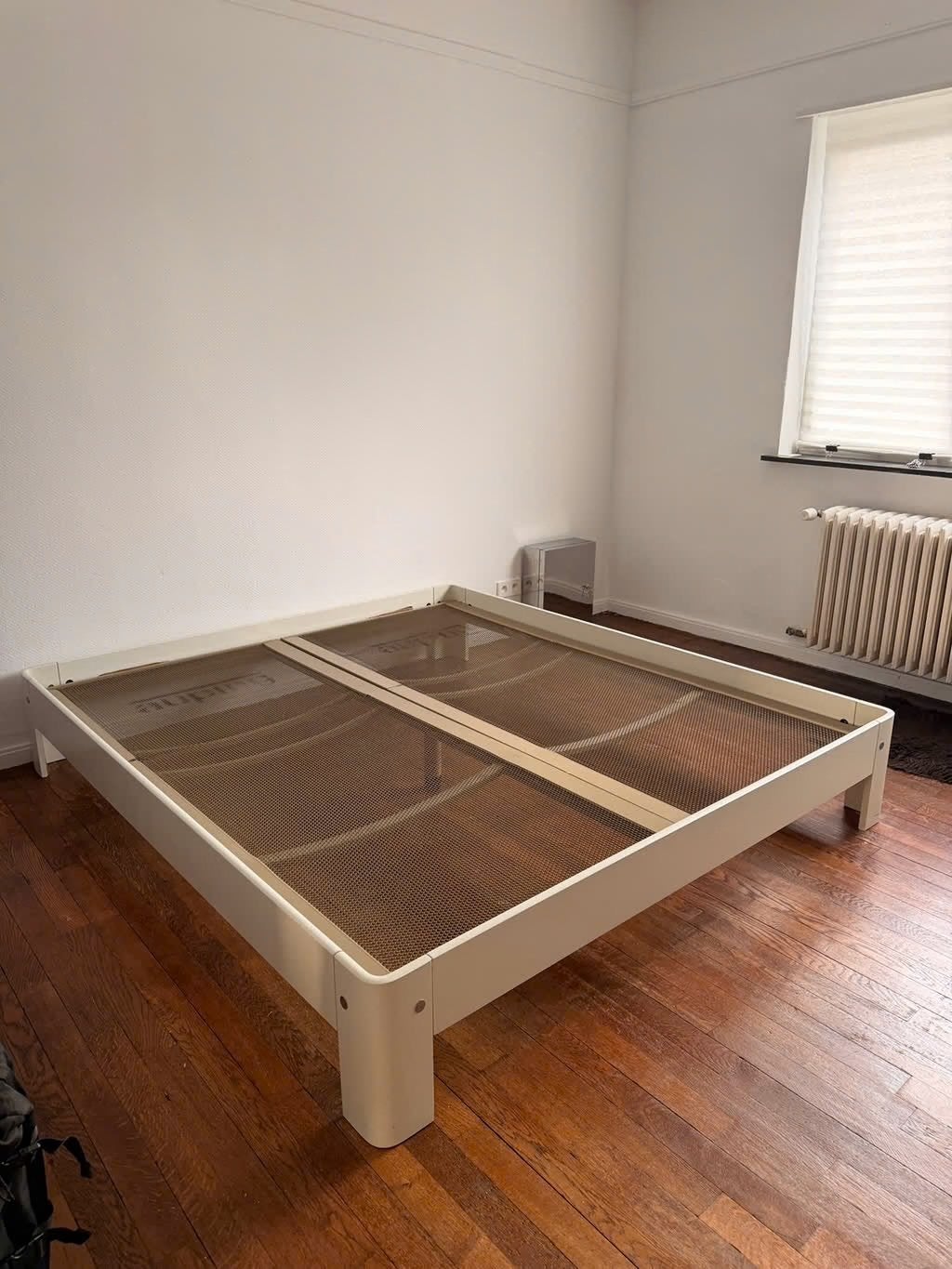 Auping Auronde bed 180x200 cm. Kleur sand., Ophalen, Gebruikt, Tweepersoons, 180 cm