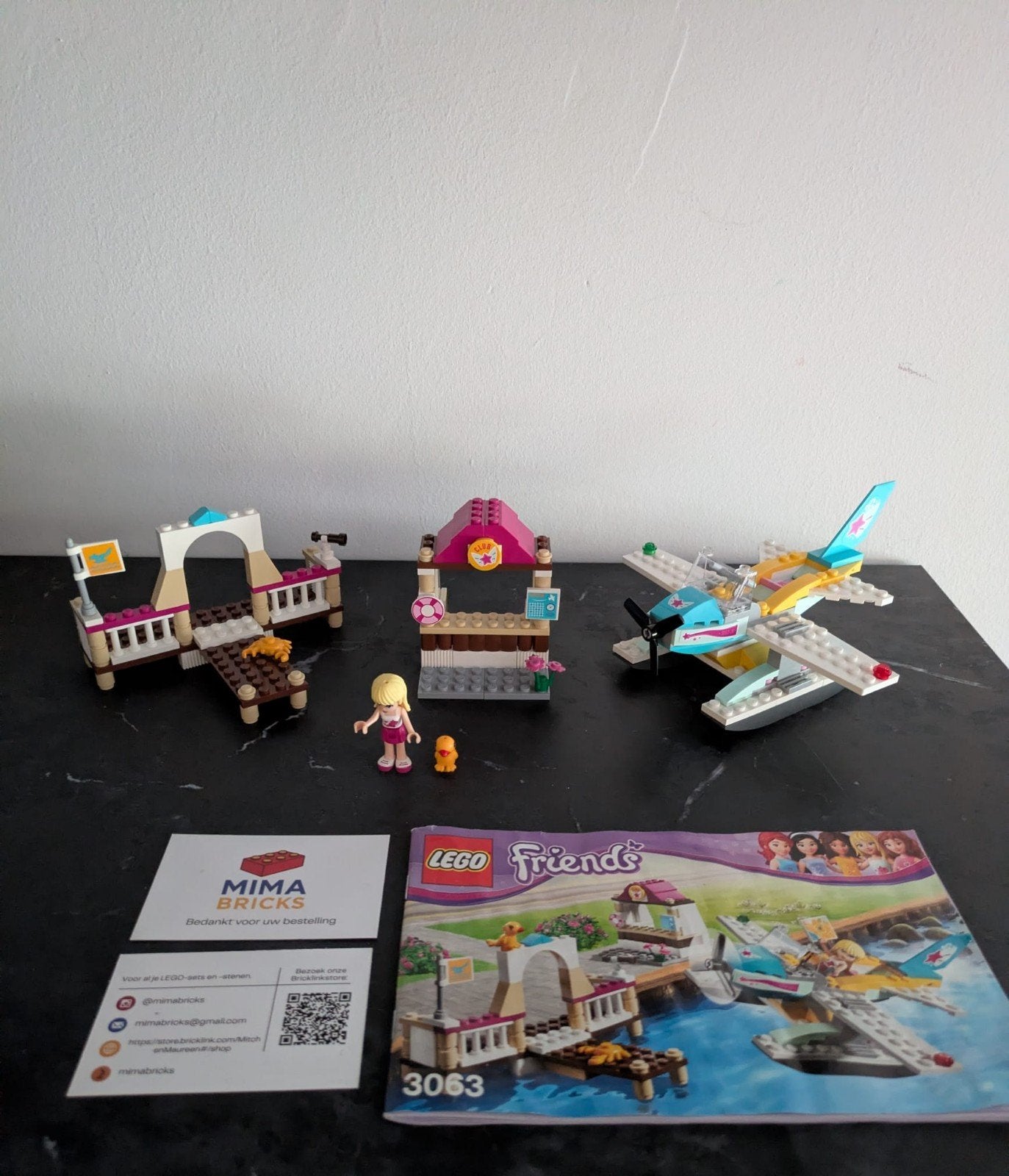 Lego Friends 3063 Vliegshow van Stephanie, Gebruikt, Lego, Aastvej 1, 7190 Billund, Denmark, Friends