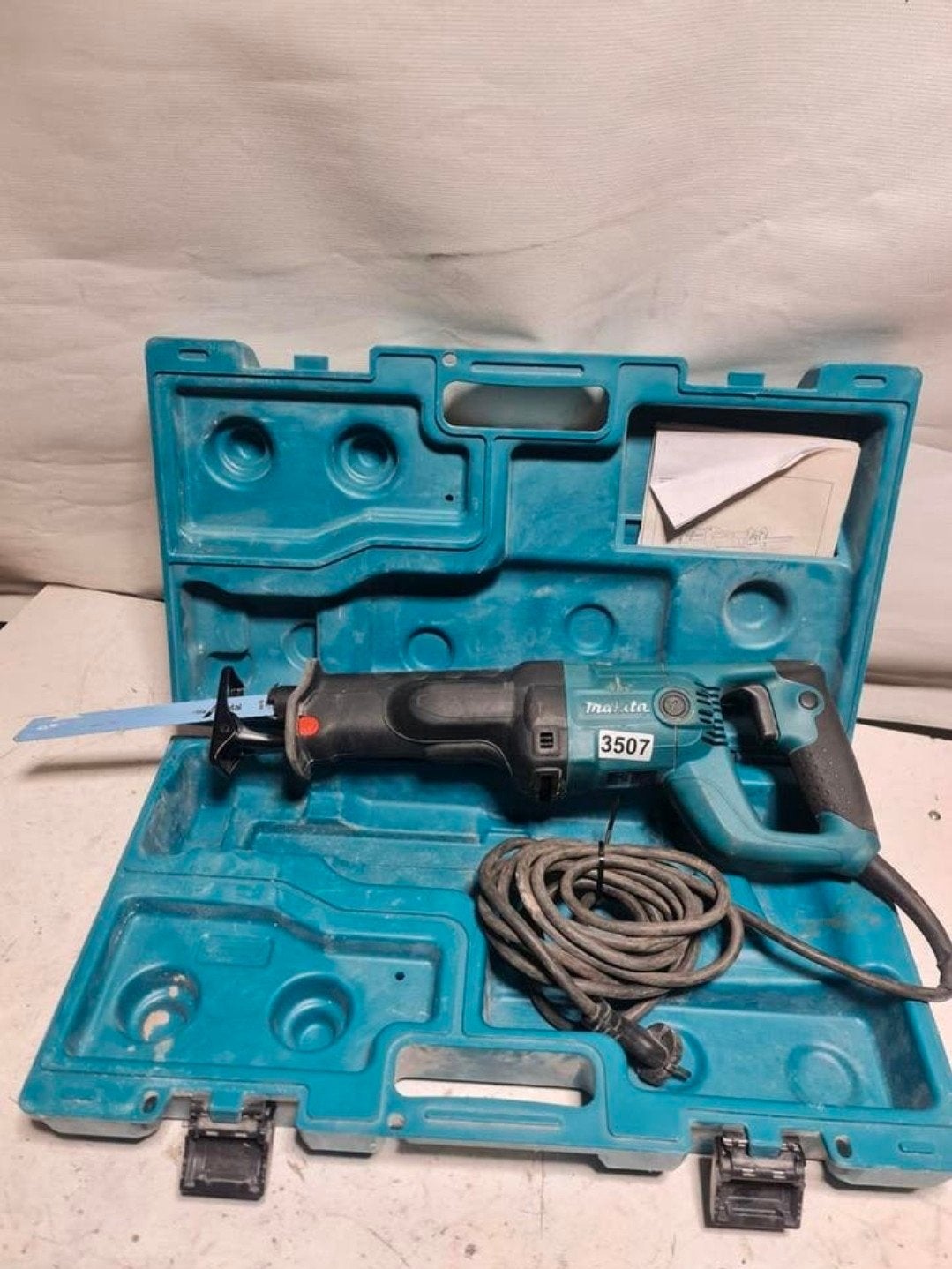 Makita reciprozaag 230V in koffer, Ophalen of Verzenden, Makita, N.v.t, N.v.t