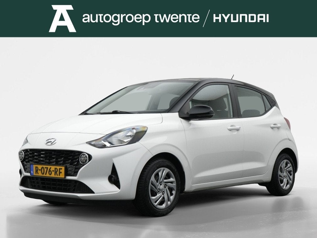 Hyundai i10 1.0 Comfort | Carplay Navigatie | Airco | Cruise, Auto's, Keurmerk '100% Onderhouden', 12 maanden, Stof, Gebruikt