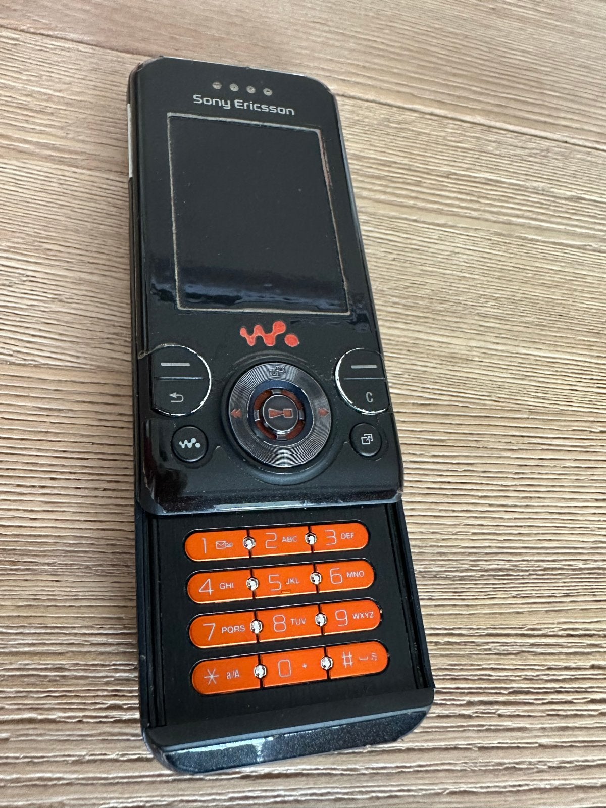 Sony Ericsson Walkman W580i Schuiftelefoon Zwart, Gebruikt, Schuifmodel, Zwart, Overige systemen
