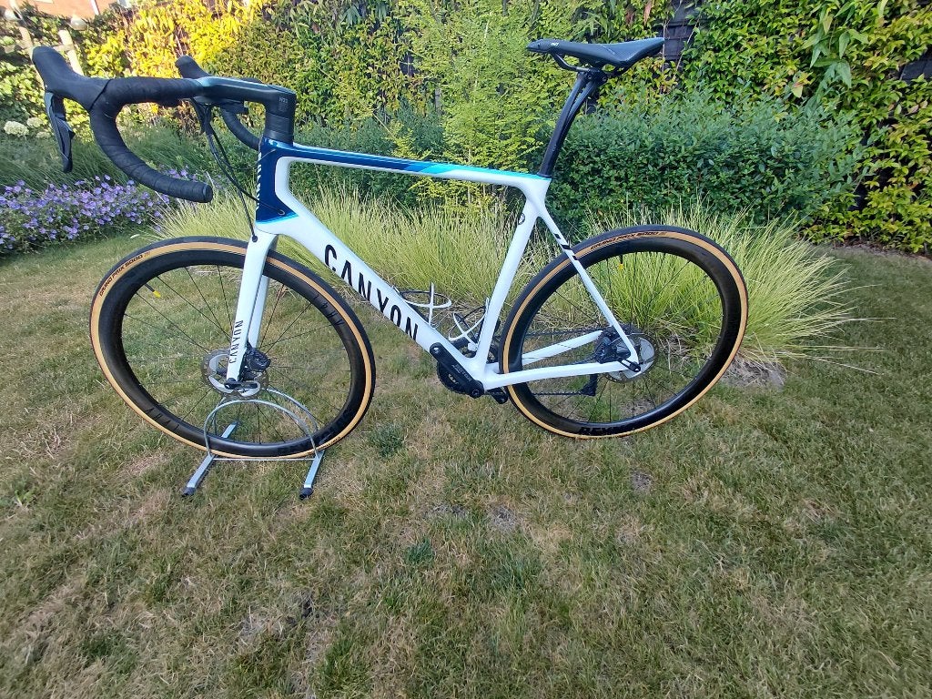 Canyon Endurace CF SL8 (Di2, maat L). Perfecte staat!, Fietsen en Brommers, Carbon, Zo goed als nieuw, Meer dan 20 versnellingen