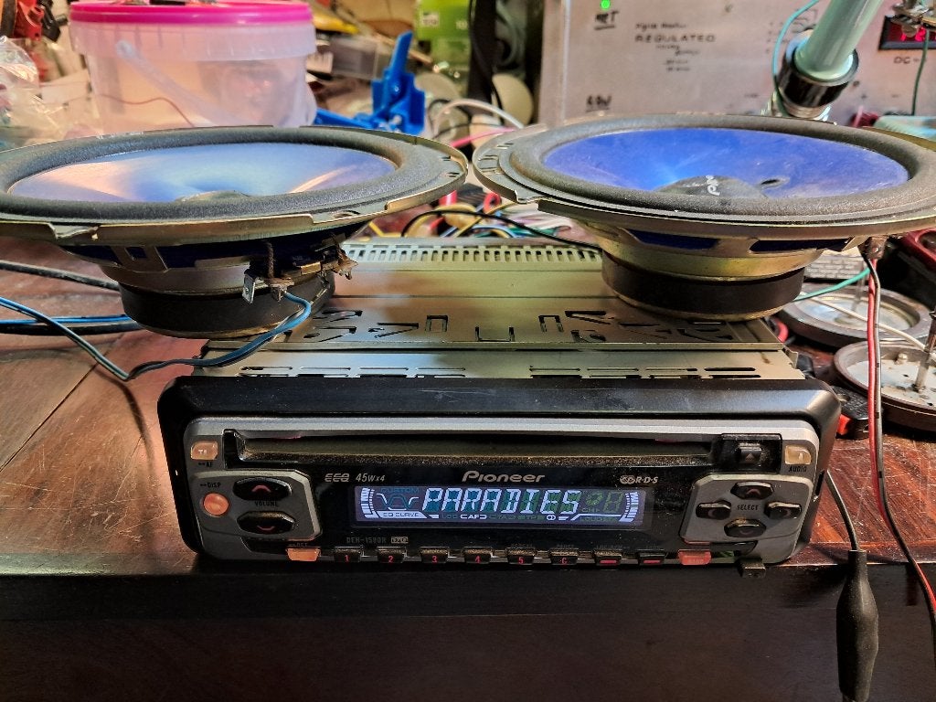 Pioneer DEH-1590R autoradio, Ophalen of Verzenden, Gebruikt