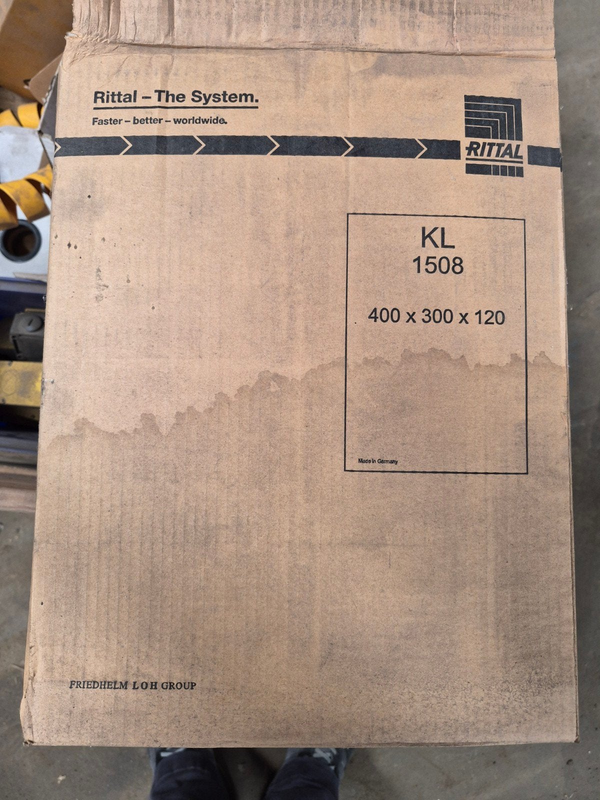 Rittal KL 1508 Behuizing 400x300x120 mm nieuw, Ophalen