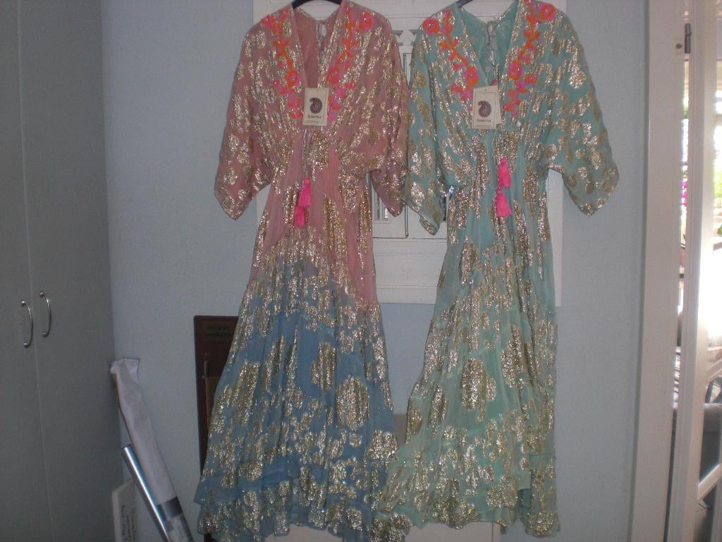 gipsy bohemian /hippie jurk  ,one size    NIEUW, Maat 38/40 (M), Overige kleuren, Ophalen of Verzenden, Zo goed als nieuw