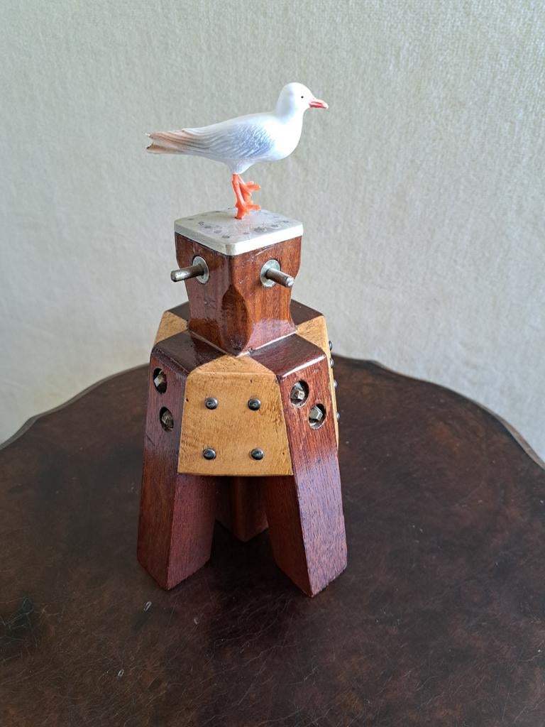 Handgemaakte houten dukdalf, Ophalen of Verzenden, Nieuw
